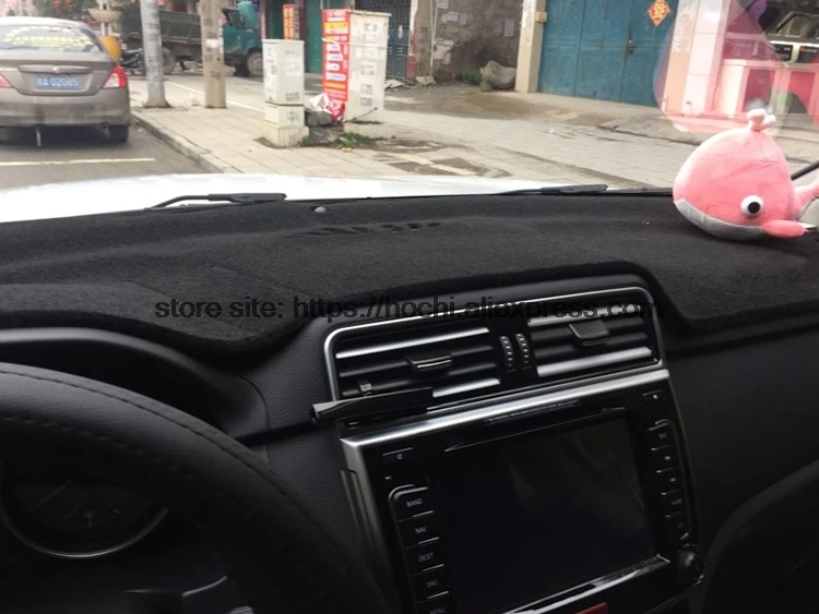 Двухслойный коврик для приборной панели Great wall haval H6 купе из силикагеля