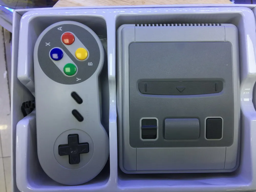 Супер мини HDMI семейный ТВ 8 бит SNES Видео игровая консоль Ретро Классический HD