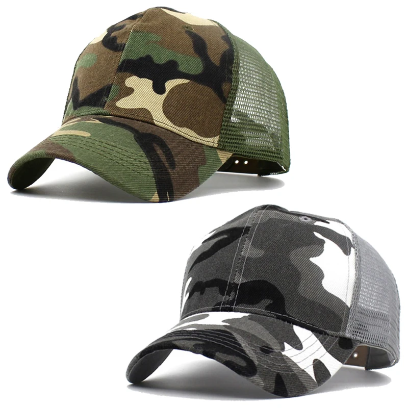 Сетчатая Кепка бейсбольная кепка для мужчин пап Snapback женская военная