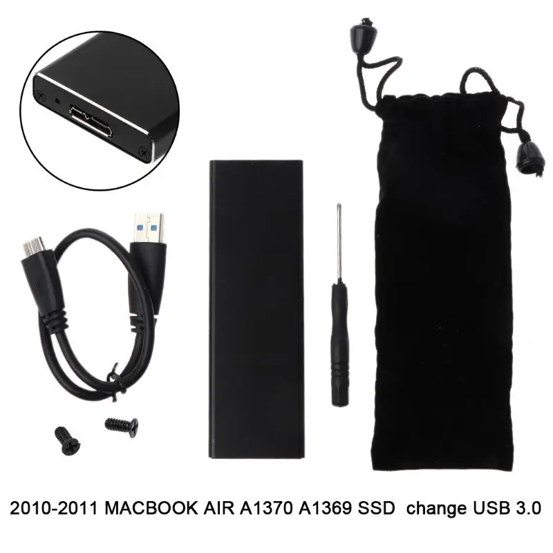 USB 2010 до 6 12 контактный SSD адаптер для 2011 3 0 MacBook Air A1370 A1369 + контактов с Prot|Чехлы