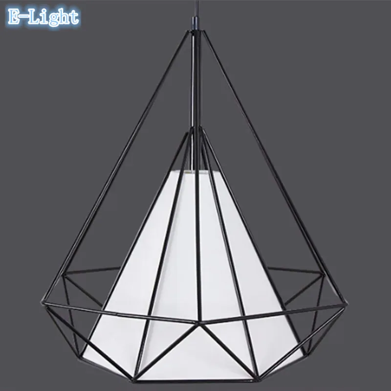 Американский старинный кулон в виде клетки с бриллиантами 38 см скандинавский