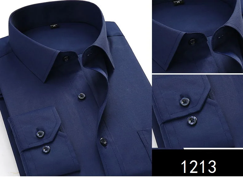 Мужская рубашка большого размера 6XL 5XL 4XL деловая Повседневная рубашка с длинными рукавами Классическая полосатая мужская рубашка