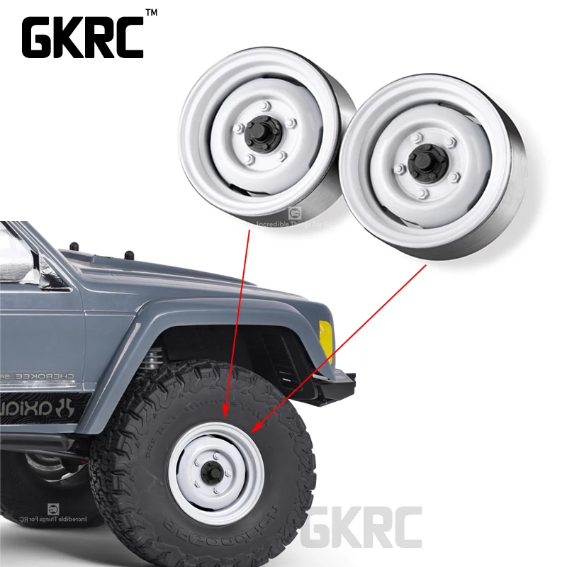 TRX4 Defender Bronco RC4WD D110 Axial SCX10 90046 B style классический металлический 1 9 дюймовый обод