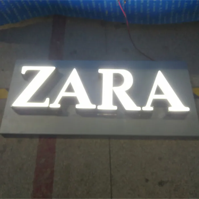 

Outdoor custom led lighting signs flower shop name board letters free shipping