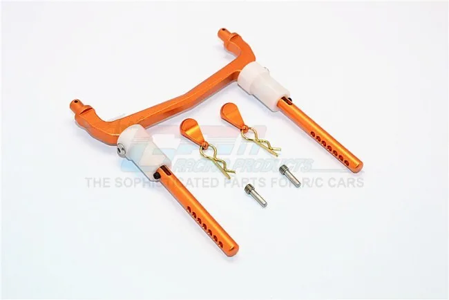 1/10 AXIAL SCX10 II 90046 90047 ALLOY REAR BODY POST MOUNT - 1SET (FOR AX90046 AX90047) SCX2031R Игрушки и хобби