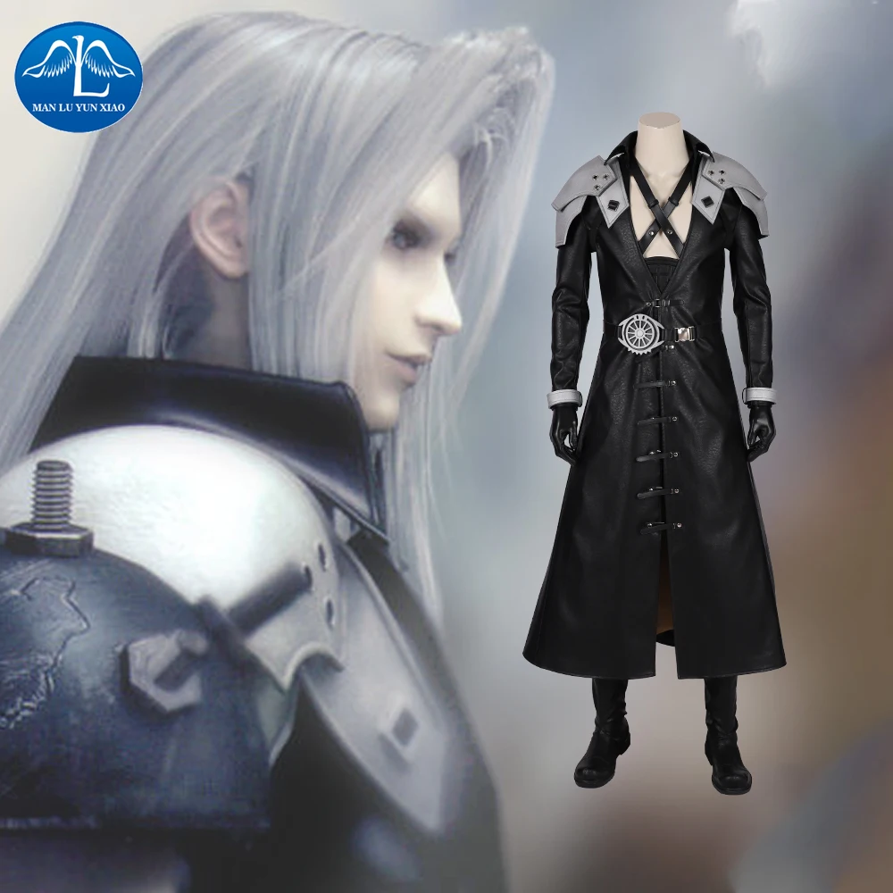 

Anime Final Fantasy Cosplay Costumes Sephiroth Cosplay Costume Uniforms Halloween Party Game Cosplay Costume Customized Unisex