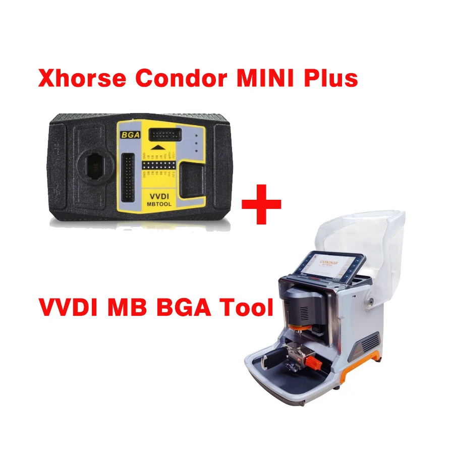 Новейший Xhorse Condor MINI Plus режущий станок с VVDI MB BGA инструментом Benz ключевой