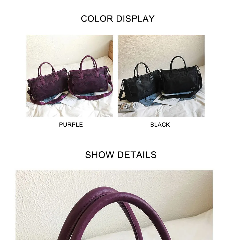 Wobag, модная Дорожная сумка на короткие расстояния, Оксфорд, водонепроницаемая, большая вместительность, мужская и женская спортивная сумка, камуфляжная, ручная сумка для багажа