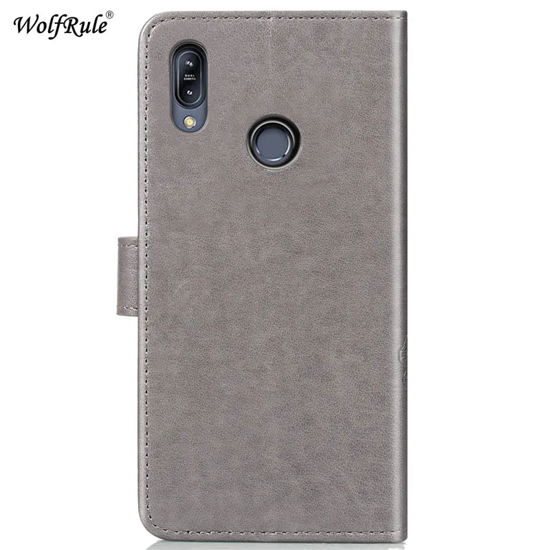 Чехол для Asus Zenfone Max (M2) ZB633KL чехол-книжка из искусственной кожи и ТПУ чехол-кошелек