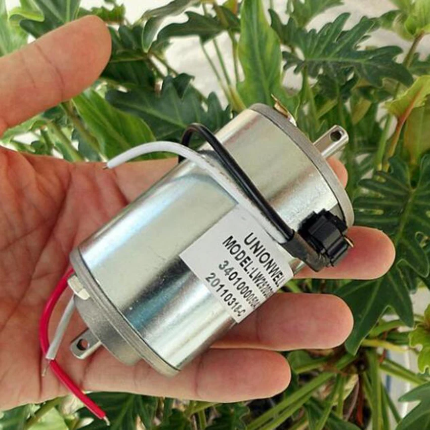 DC120V двойной шарикоподшипник компенсации угольные щетки DC мотор 3800