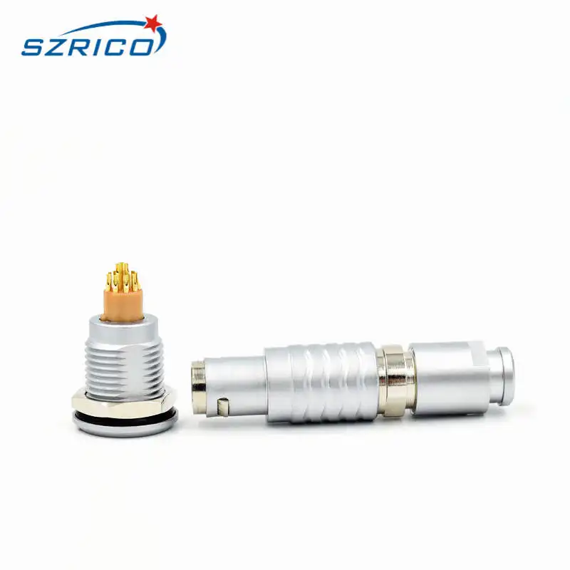 

M12 1T FGG/EGG 12 Pin Plug and Socket Waterproof IP 67 Cable Push Pull Circular Military Connector