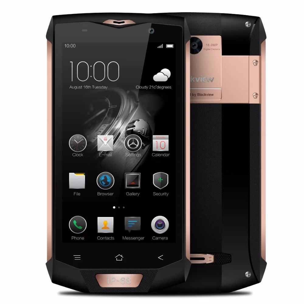 Оригинал Blackview BV8000 Pro MT6757V Octa Core Android 7 0 Водонепроницаемый мобильный телефон 5