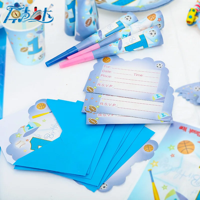 116 шт./78/90 шт. новый детский комплект с украшением для дня рождения 1 год спортивные