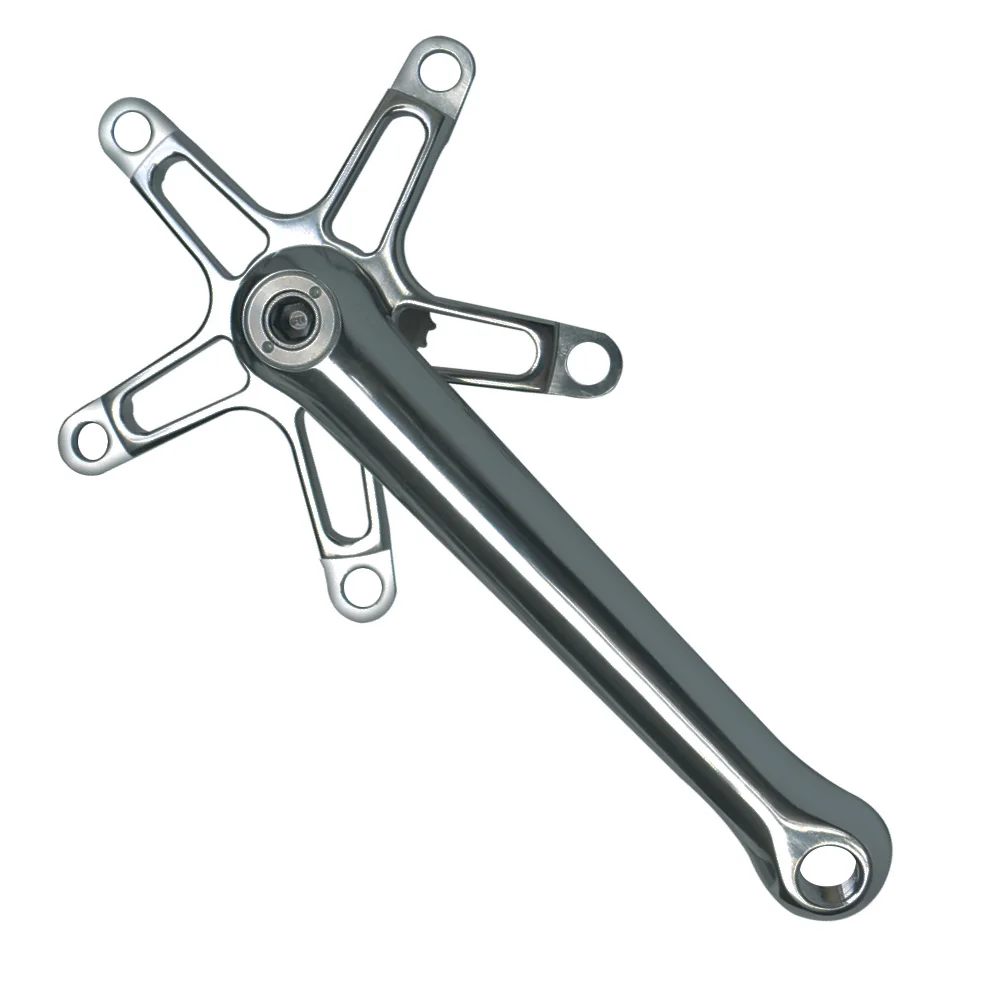 AL7075 CNC велосипед Crankset для MTB дорожного велосипеда Brompton Crank Set BCD130 складной Arm длина