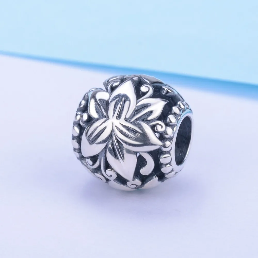 2019 юдора 925 пробы Серьги-подвески с цветочным украшением из чистого талисманы