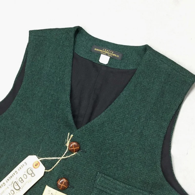 Мужской шерстяной жилет с пуговицами в стиле ретро|casual waistcoat|waistcoat vestgentleman vest |