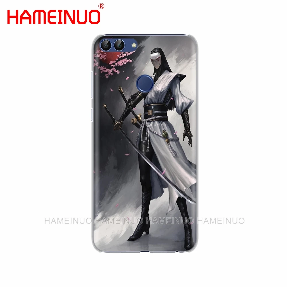 HAMEINUO Япония Самурай ниндзя. Чехол для мобильного телефона huawei Honor7C Y5 Y625 Y635 Y6 Y7 Y9 2017