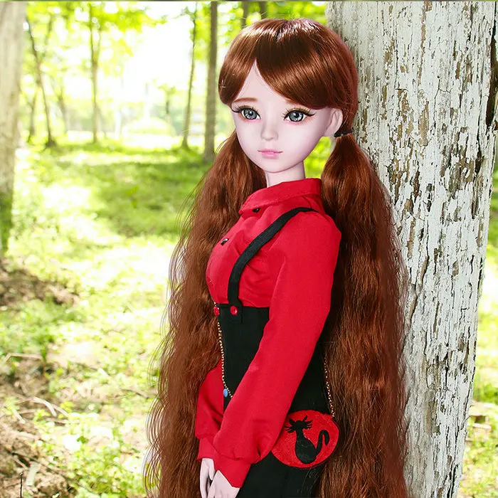 6 60 см Модная Кукла для молодых девушек ручной работы 1/3 Bjd куклы 23 шарнирные большие девичьи куклы детские игрушки для девочек подарок на день рождения и Рождество - Цвет: 6