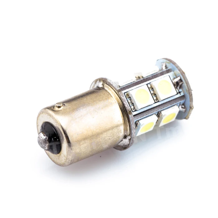 Оптовая продажа 50 шт./лот 1156 BA15S 13 SMD 5050 Чип задние тормоза Белая светодиодная