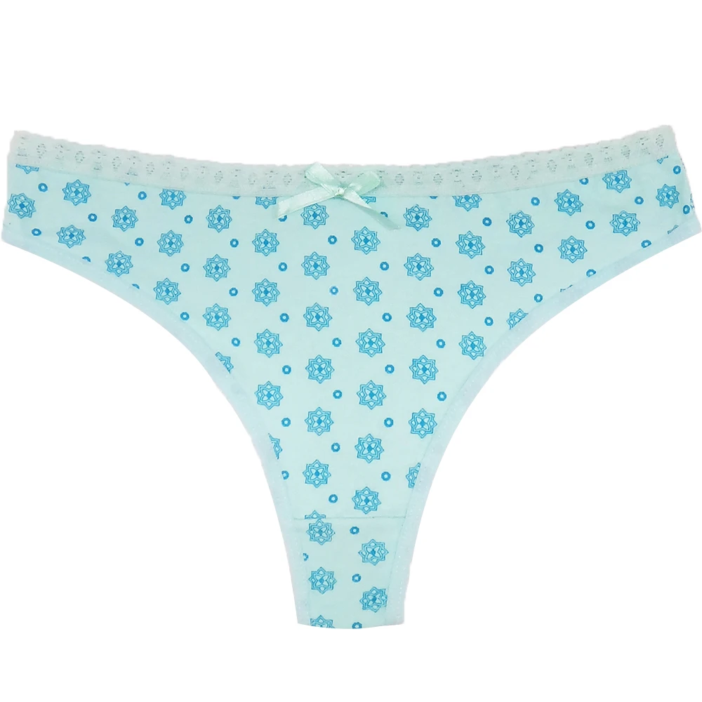Трусики стринги женские цветочные х/б Размеры M L XL (22 04 25 2 дюйма)|panties lingeries|sexy women