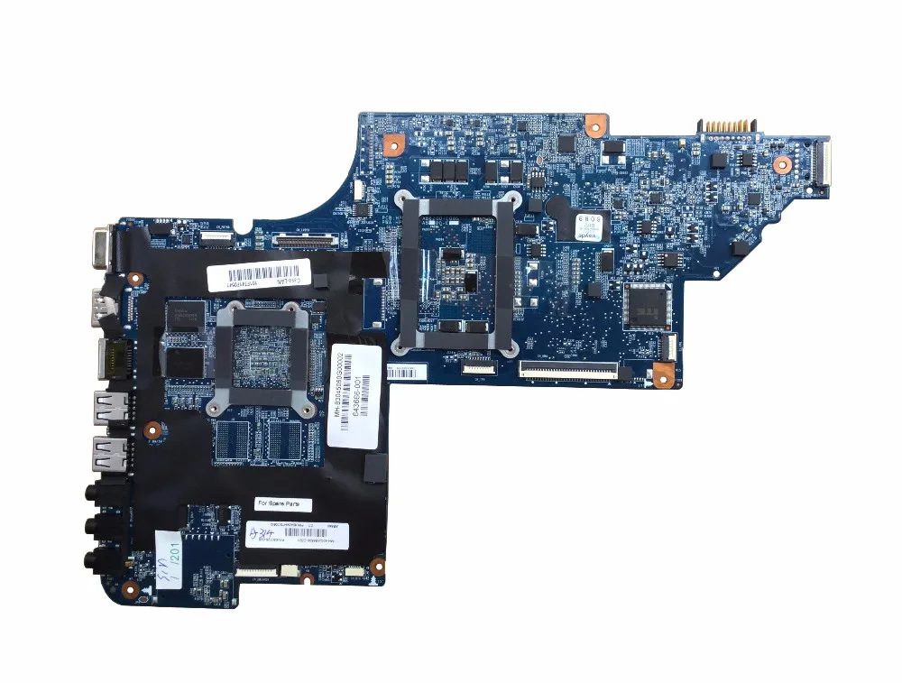 639390-001 для hp PAVILION DV7T-6000 ноутбук для hp Pavilion DV7-6000 HM65 Материнская плата для ноутбука PGA989 DDR3 6490/1G протестирована