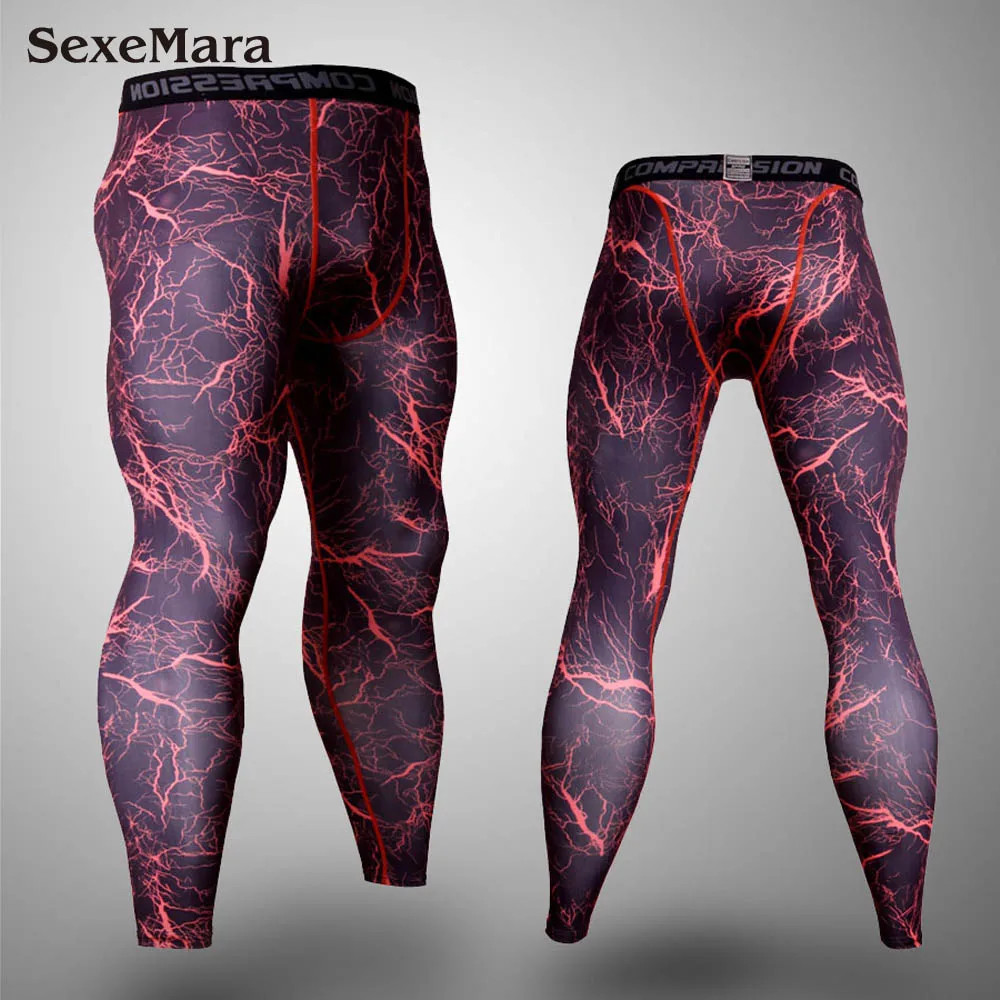 Only Pants Мужские кальсоны, камуфляжное компрессионное термобелье, спортивные костюмы, Рашгард, колготки, спортивная одежда для бега, спортивная одежда для мужчин - Цвет: Only Pants