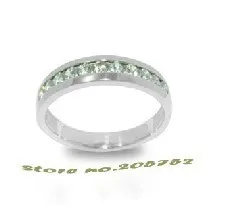 

Wholesell & Retail 925 Sterling Silver Ring For Men Size 13 Wedding Ring Round Zircon Tension Mounting Free Shipping