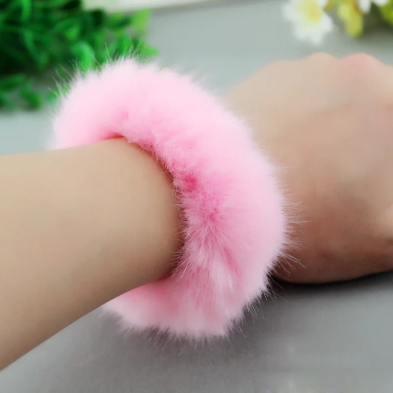 Резинка для волос из искусственного меха|fashion hair accessories|hair accessorieshair band |