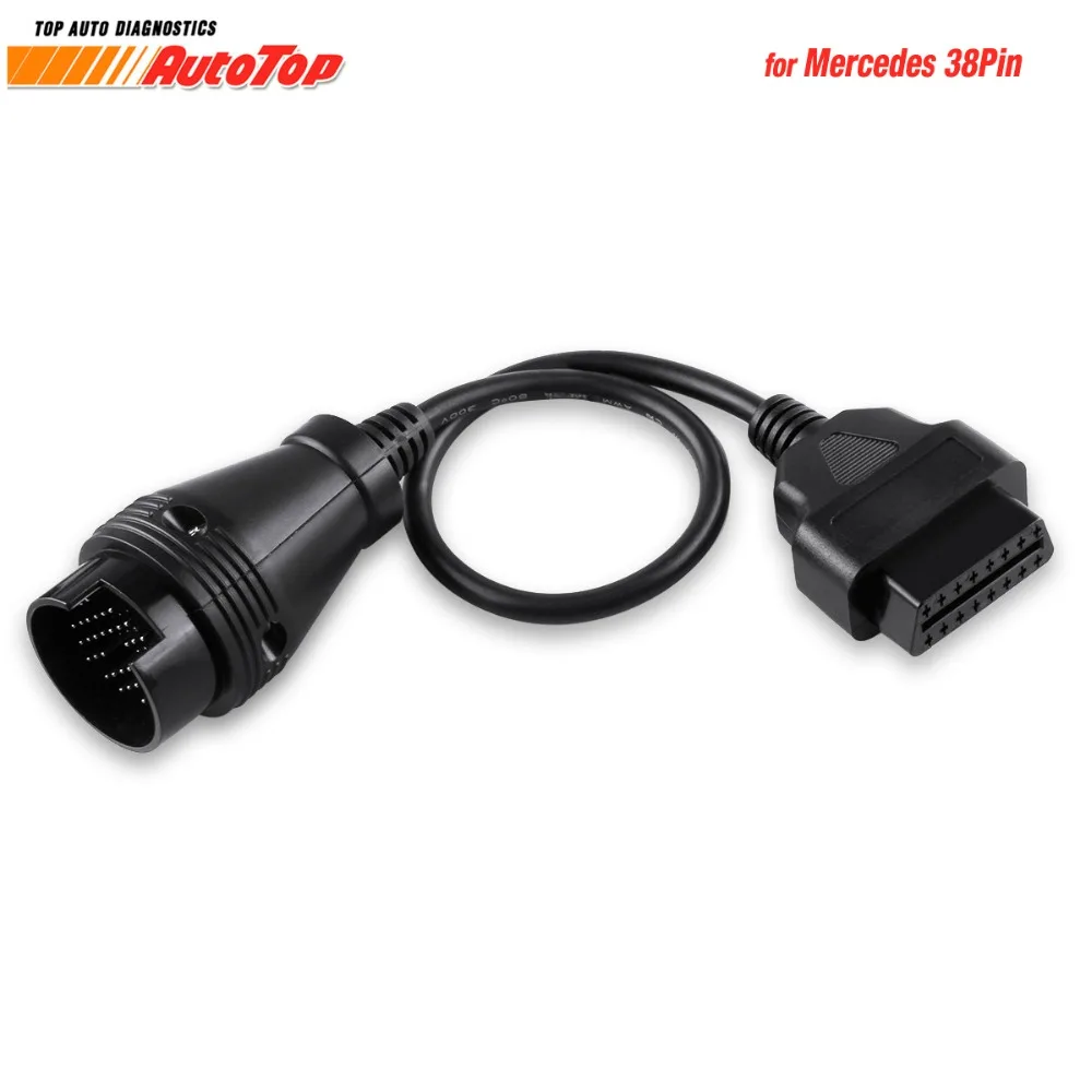 Диагностический кабель для Mercedes 38 Pin OBD OBD2 16 контактный разъем бд II диагностика OBDII