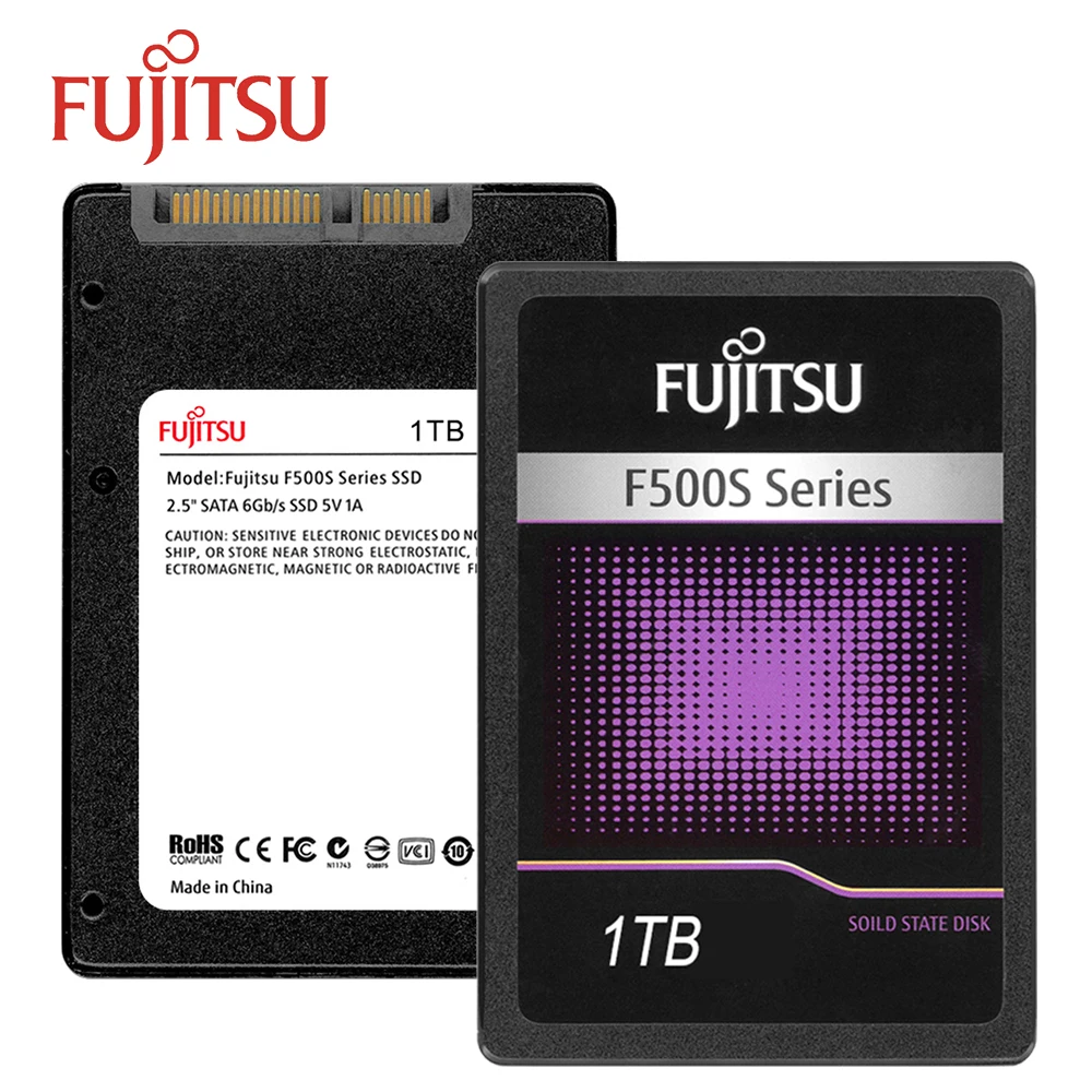 FUJITSU 2 5 &quotssd 1 ТБ 1024G ssd sata iii 3D NAND Flash SMI/Phison/Realtek TLC жесткий диск твердотельные