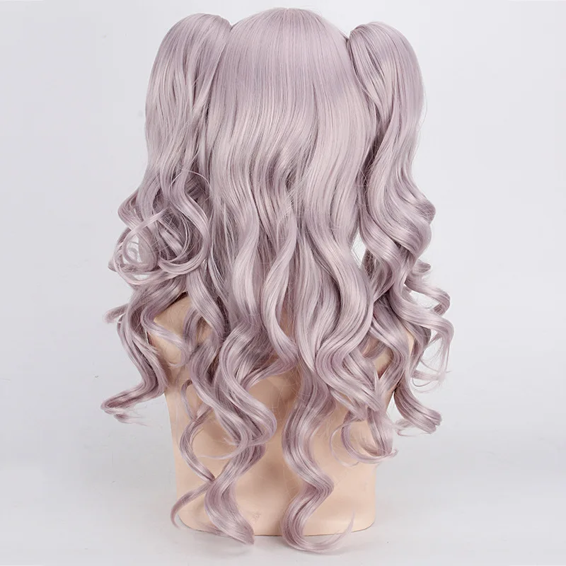 Anime Charlotte Cosplay Wigs Tomori Nao Synthetic Wig Hair Halloween Carnival Party Women Dual Horsetail | Тематическая одежда и
