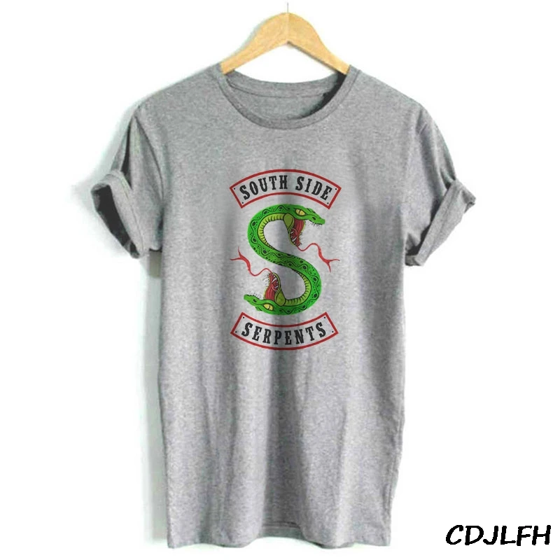 Женская футболка со змеиным принтом в стиле Харадзюку Повседневная забавная для