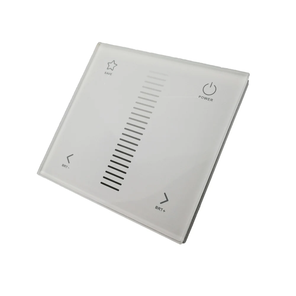 Новый E1 Сенсорная панель Led диммер DC12V 24 V вход 4A * 2CH 8A выход 2 4G RF беспроводной