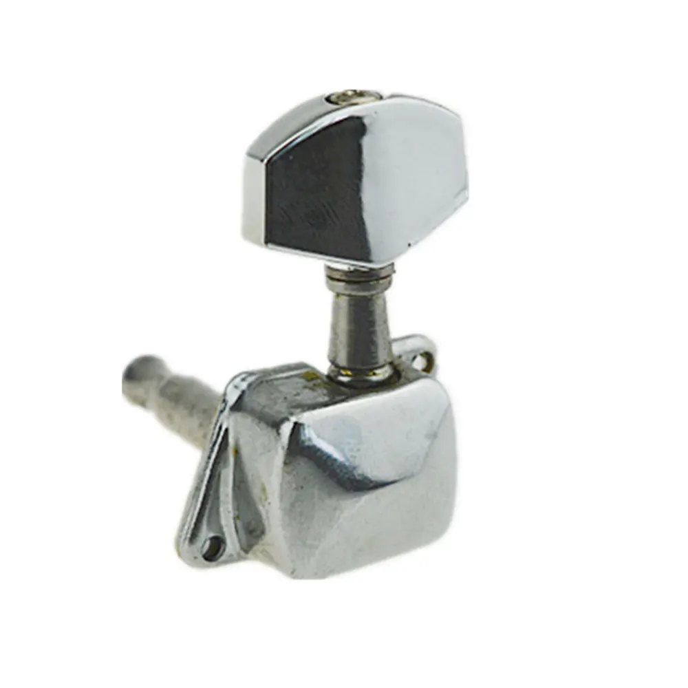 3 шт. тюнеры головки гитарных струн полузакрытые Серебристые детали ключи