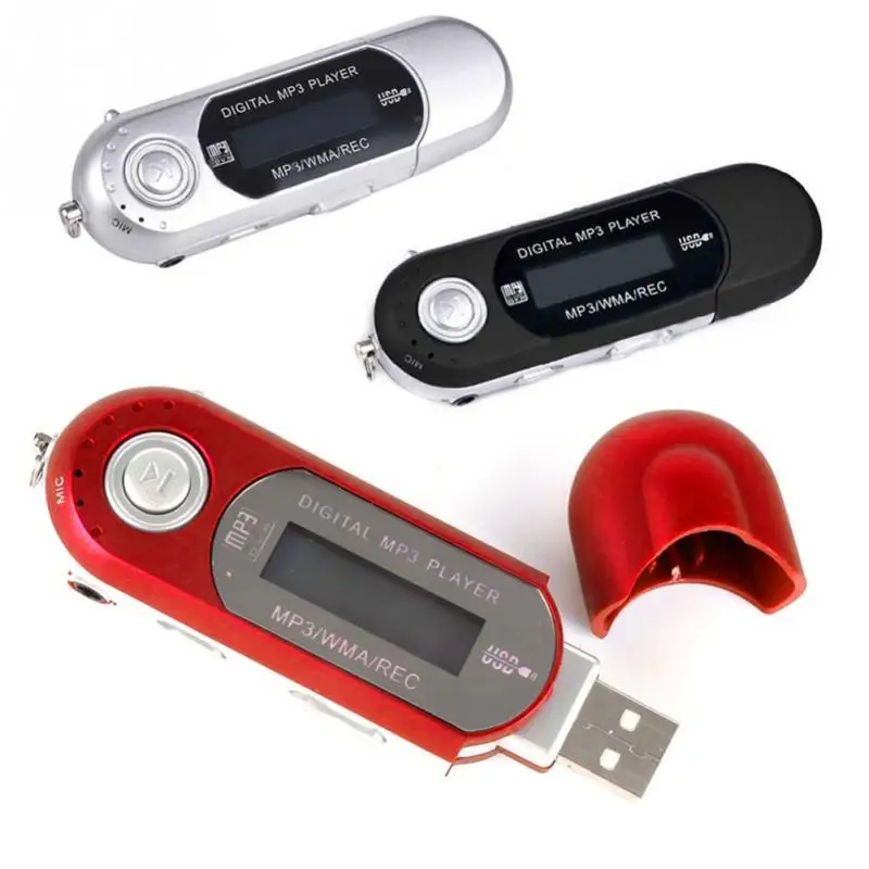 Маленький размер высокое качество новые mp3 плееры флешка памяти ЖК дисплей мини