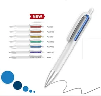 Free 1 Color Logo Promotion Plastic Pen Best For Company Logo  /Gift /Advertising /Office/School Supply/ Business /Ball Pen