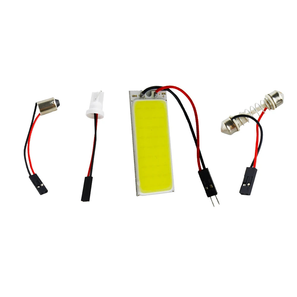 4 шт. T10 COB 36 SMD Автомобильные светодиоды панель автомобиля лампы авто лампа для