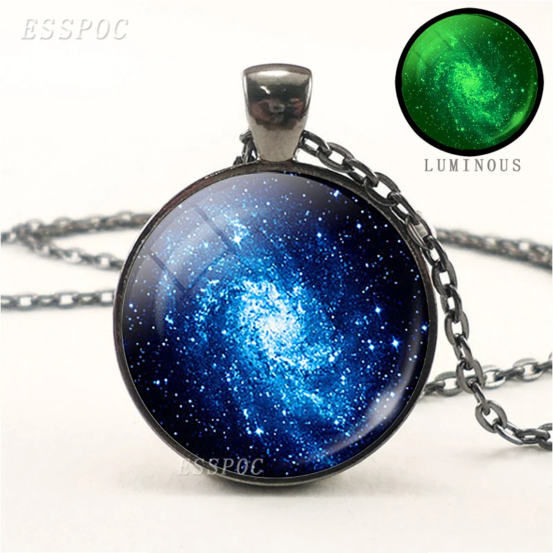Ожерелье Galaxy Solary System Planet Nebula стеклянный кабошон ожерелье черные цепочки ожерелья