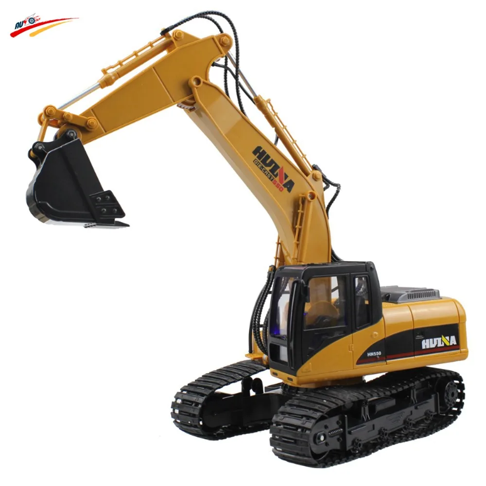 Huina RC экскаватор лопатка из сплава 15 CH 2 4G электрический пульт дистанционного
