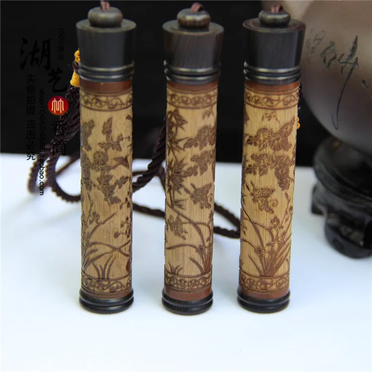 Старая красная полоска искусственная резная милая сумка милые цилиндрические