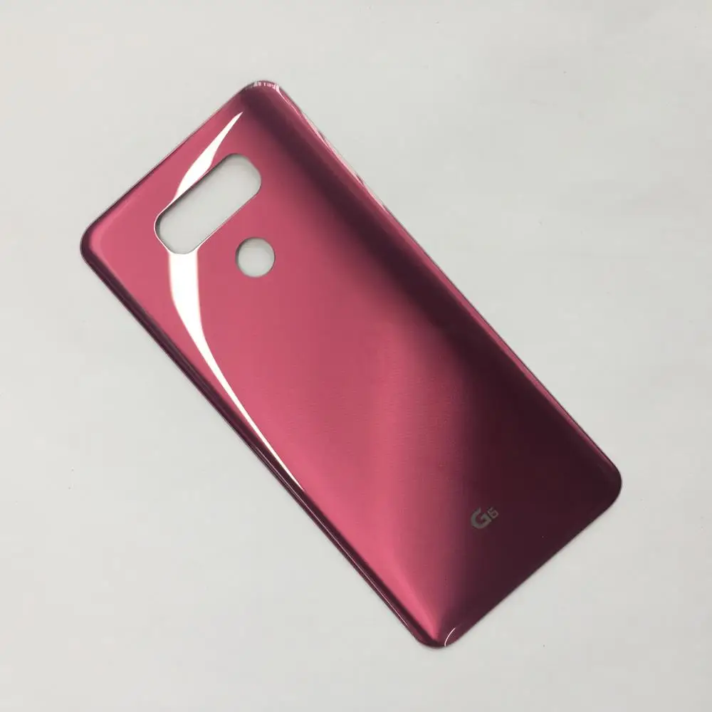 Задняя крышка для Lg g6 батареи LS993 US997 VS998 H870 H871 H872 H873 задняя дверь стекло с клейкой