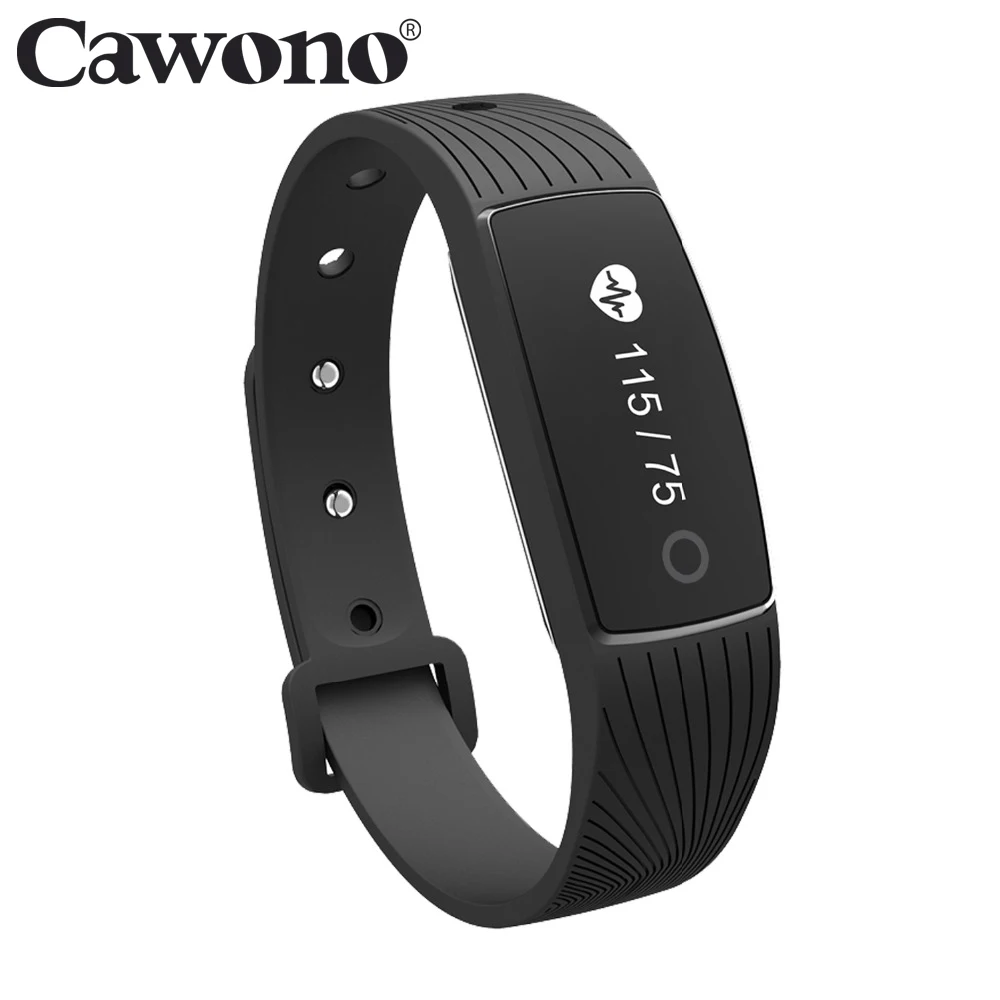 Cawono Водонепроницаемый d08a Smart Band Фитнес трекер Шагомер сердечного ритма Мониторы