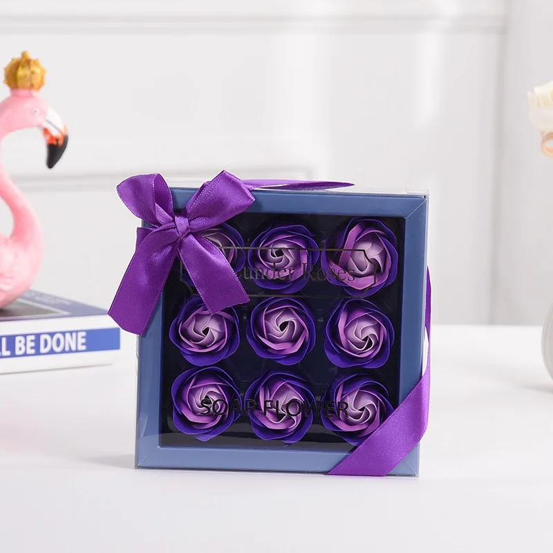 Искусственные цветы 9 шт. вечерние аксессуары украшения для дома на Рождество