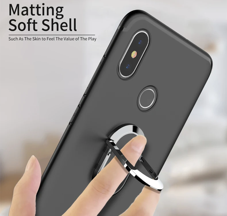 Чехол mi 6 для Xiaomi mi 8 SE Shell mi 8 mi 6 с кольцом на палец магнетизм держатель для телефона задняя крышка для Xiaomi mi 8 Coque