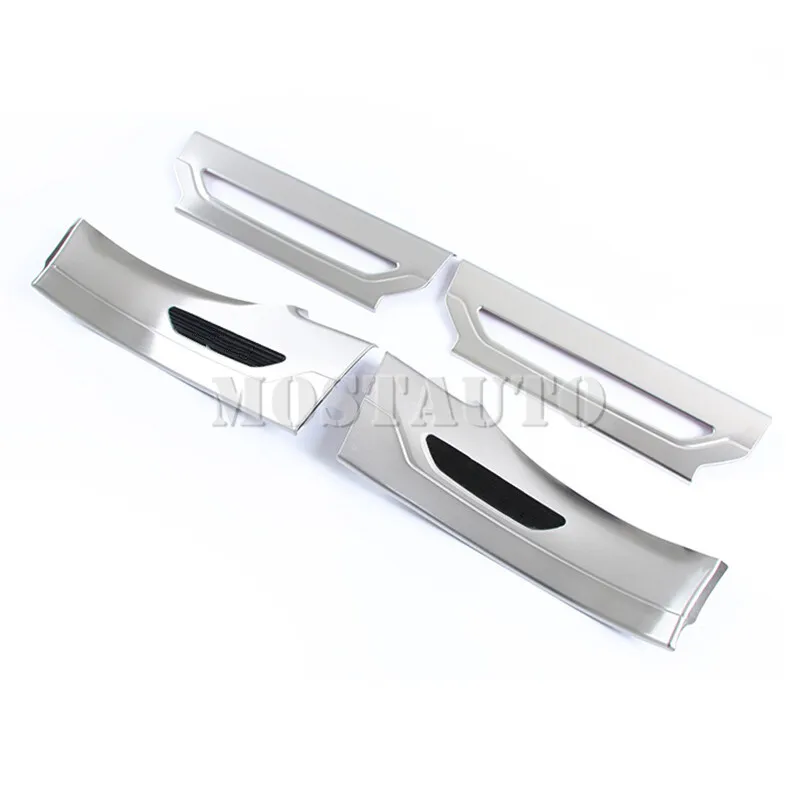 Для Land Rover Range Velar нержавеющая внутренняя Накладка на порог 2017 2019 4 шт