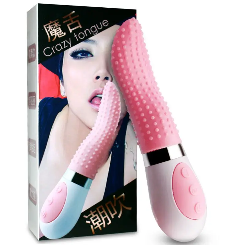 Мультискоростной вибратор для языка G Spot USB Перезаряжаемый Массажер взрослых
