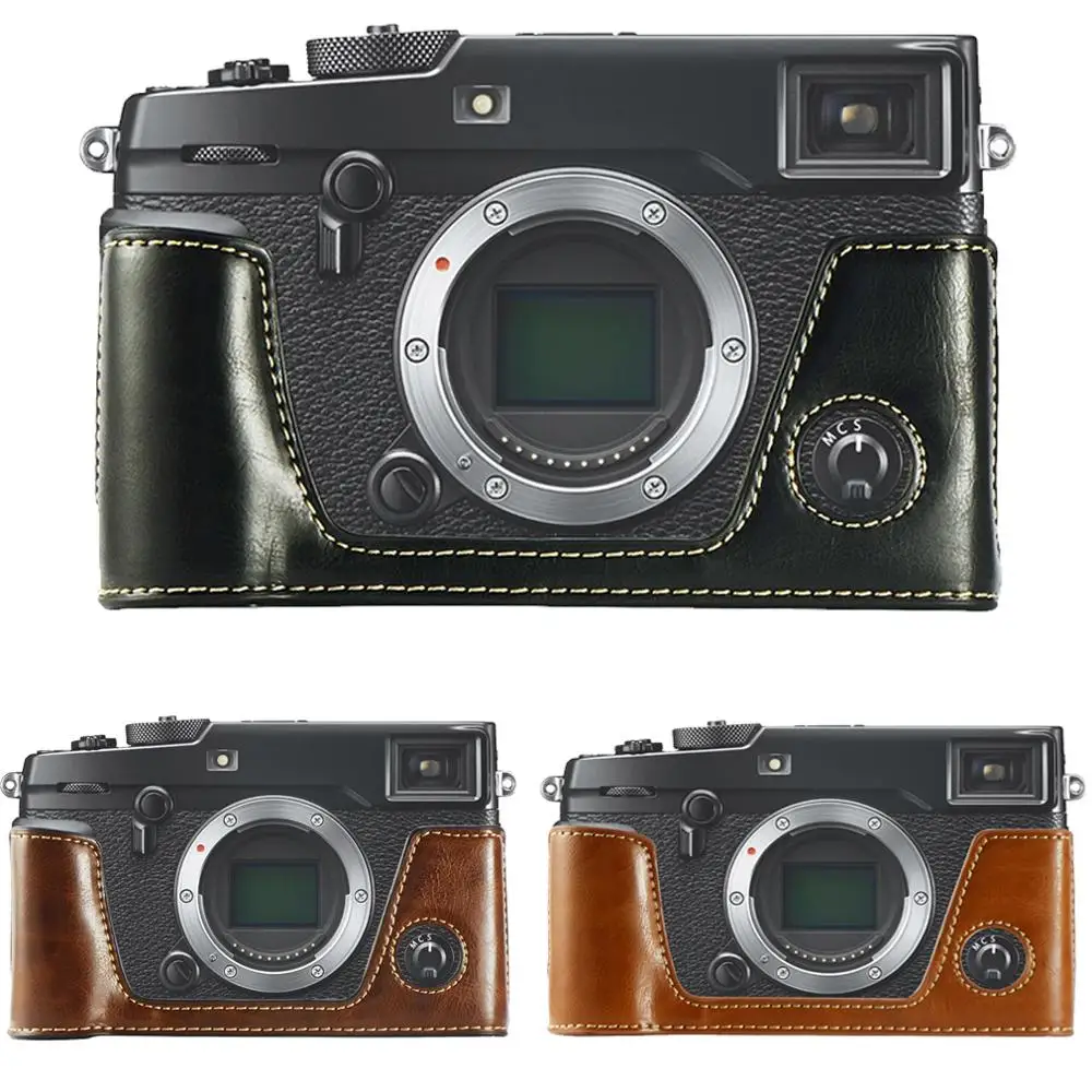 Чехол для фотоаппарата Fujifilm Fuji из искусственной кожи XPro 2 с открывающимся