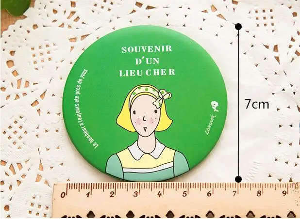 Оптовая продажа (12 шт./лот) Взрывная модель иллюстрация креативное зеркало для