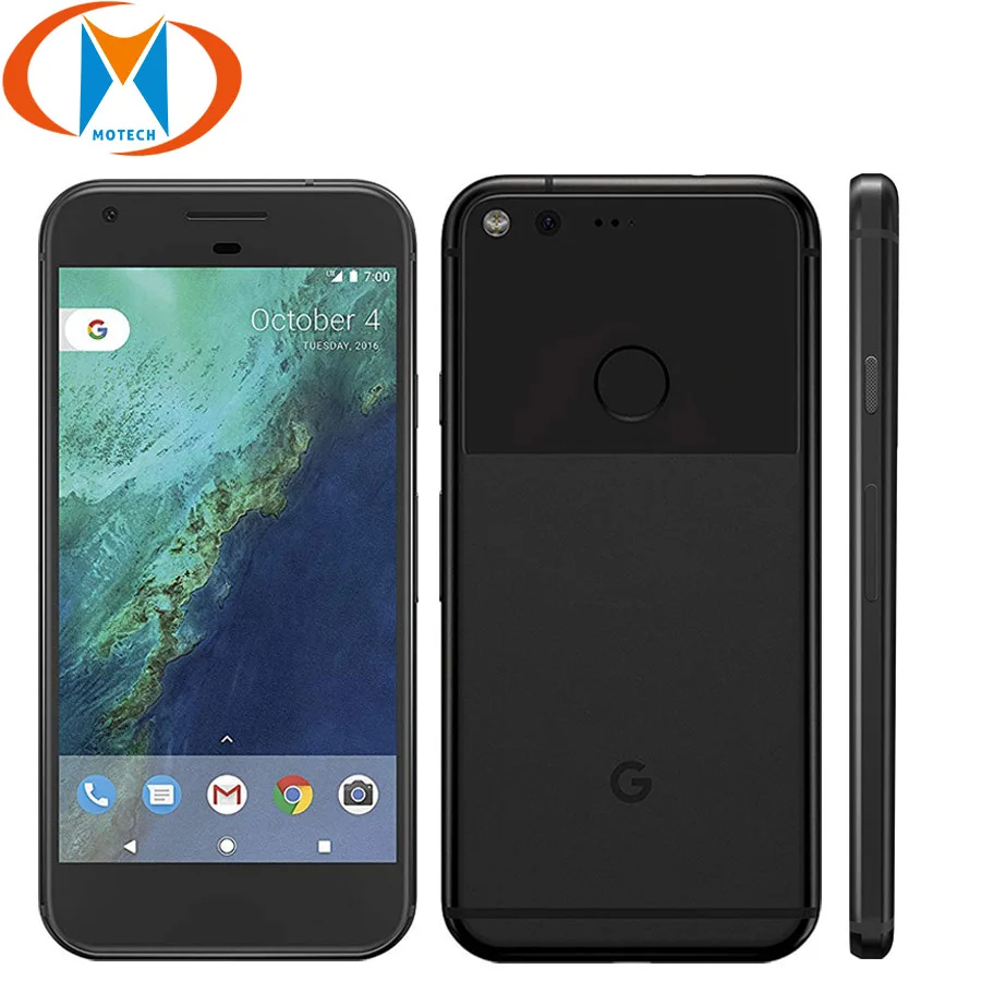 Оригинальный мобильный телефон Google Pixel версия США 5 дюймовый экран Snapdragon 821 четыре