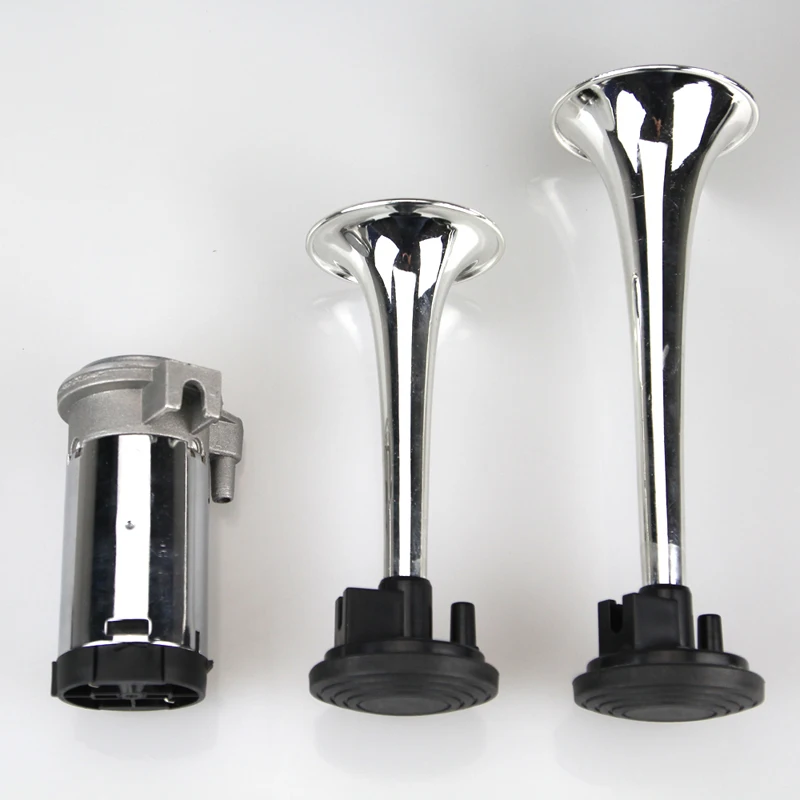 135db 12 V/24 V супер громкий Chrome не ржавеет Twin трубы Air Horn лодка автобус грузовик поезд